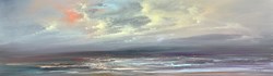 Breaking Through by Philip Raskin - Original Painting on Board sized 42x12 inches. Available from Whitewall Galleries